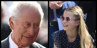 Re Carlo e la nipote Charlotte, è la figlia che avrebbe voluto
