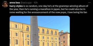 Anche Harry Styles a San Pietro per l’elezione di Papa Leone XIV