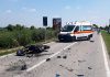 Gonzaga, grave incidente sulla Sp.50: motociclista 40enne elitrasportato a Brescia