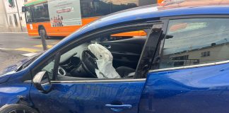 Incidente a Levata: coinvolte due auto e un bus della linea 11 Apam
