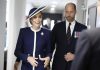 Kate Middleton omaggia Lady Diana e il suo iconico look navy