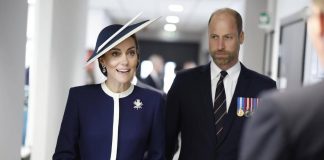 Kate Middleton omaggia Lady Diana e il suo iconico look navy