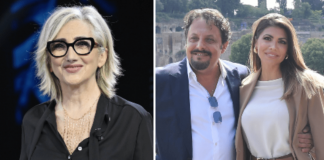 Lunetta Savino: “Peggior baciatore? Brignano”. La replica piccata di Flora Canto
