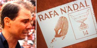 Nadal e l’omaggio da brividi al Roland Garros