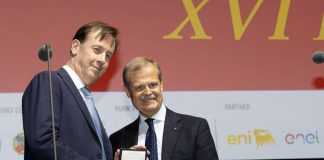 Premi, l’ad di Acea Palermo tra premiati Guido Carli