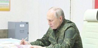 Russia: “Elicottero di Putin attaccato da droni mentre era nel Kursk”