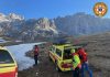 Recuperati tre alpinisti, erano bloccati a oltre 2mila metri di quota sotto Torre Chianevate