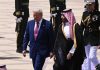 Trump arrivato in Arabia Saudita, al via il viaggio in Medio Oriente