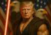 Trump, la nuova ‘foto’ della Casa Bianca: dopo il Papa Donald, ecco Star Wars