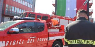 Ostia, in fiamme la cucina dello stabilimento balneare ‘La Marinella’