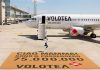 Volotea, a Olbia il tappeto di benvenuto più grande del mondo per il passeggero 75.000.000