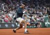 Musetti ai quarti al Roland Garros, Rune ko in 4 set
