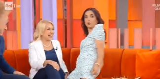 Caterina Balivo, incidente (sfiorato) con lo stuzzicadenti: il siparietto a La volta buona