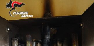 Pegognaga, cappa della cucina a fuoco. Tempestivo l’intervento dei Vigili del Fuoco