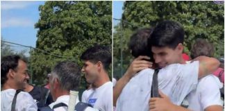 Fognini non ha paura di Alcaraz: risate e abbracci a Wimbledon – Video