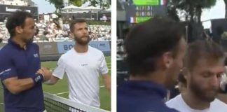 Fognini contro Moutet, sconfitta e alta tensione a Stoccarda – Video