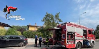 Paura a Curtatone: fiamme al primo piano di una bifamiliare. Abitazione inagibile