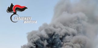 Castellaro Lagusello, scoppia incendio in un allevamento di polli. Bruciati 25mila pulcini