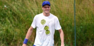Sinner, missione Wimbledon: scambi con Dimitrov e ‘sfida’ a… Djokovic – Video
