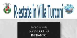 Lo scrittore e attore Paolo Avanzi alla Villa Turconi di Lanzo Intelvi (Como)