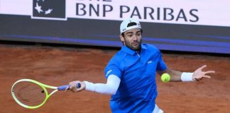 Berrettini, la musica (e l’abbraccio) di Marracash per superare l’infortunio