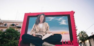 Università, Lum e Studiomarte presentano il primo murale pubblicitario in Puglia