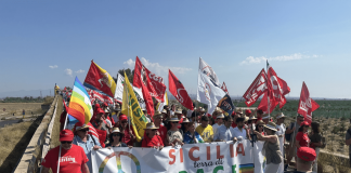 “No alla guerra”, corteo davanti alla base Usa di Sigonella