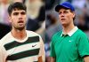 Tennis, Roland Garros: per Sisal Sinner e Alcaraz appaiati in quota a 1,90