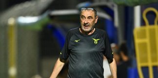 Sarri “Legato alla Lazio. Blocco mercato? Miglioreremo col lavoro”