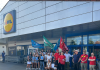 Lavoratori Lidl in sciopero per integrativo: alta l’adesione nel Mantovano