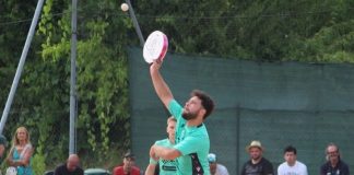 Monzambano celebra Samuele Guerra per la Coppa Europa di Tamburello