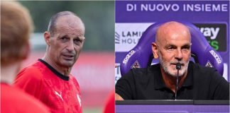 Allegri esclude la Fiorentina dalla corsa Champions, Pioli risponde ‘al veleno’