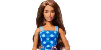 Barbie con il diabete di tipo 1, monitora glucosio con un cerotto a forma di cuore