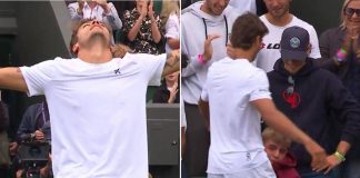 Cobolli, festa e lacrime a Wimbledon: l’abbraccio con Bove