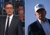 “Trump, fottiti”: Colbert contro il presidente, l’attacco dal Late Show