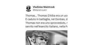 Ucraina, morto un italiano in battaglia a Sumy
