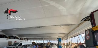 Poggio Rusco, carrozzeria sequestrata per gestione illegale di rifiuti: titolare denunciato