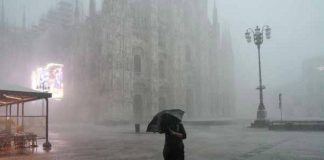 Maltempo al Nord con nubifragi e grandine, allerta meteo e fiumi sorvegliati
