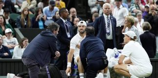Sinner e infortunio Dimitrov a Wimbledon, match fa discutere big e tifosi