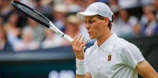 Sinner ai quarti di Wimbledon, Dimitrov si ritira al terzo set