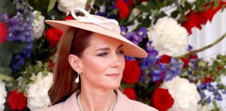 Kate Middleton omaggia la moda francese per la visita di Macron