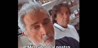 Mel Gibson nel casertano, l’attore pazzo per la mozzarella di bufala