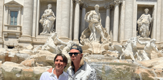 ‘Vacanze romane’ di Haaland, da Fontana di Trevi a Piazza di Spagna
