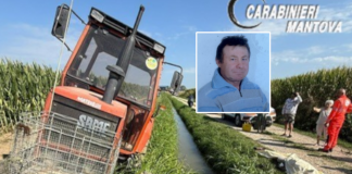 Gazzuolo, si ribalta con il trattore: morto Enzo Galesi, agricoltore 74enne