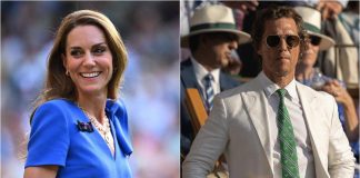 Kate Middleton alla finale di Wimbledon, gesto da ‘gentleman’ di McConaughey
