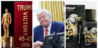 Trump lancia il ‘suo’ profumo Victory 45-47: quasi 250 dollari a boccetta