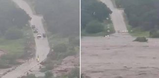 Alluvione Texas, il fiume distrugge tutto in pochi minuti: il video