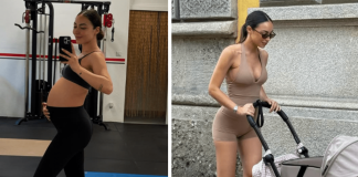 Mamme vip, allenamento in gravidanza e pressione social: il corpo post-parto è polemica