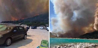 Villasimius, incendio oggi minaccia spiaggia: bagnanti in fuga