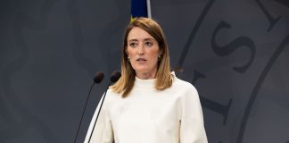 Ue, Metsola “Con coraggio superiamo gli ostacoli, serve unità” / Video